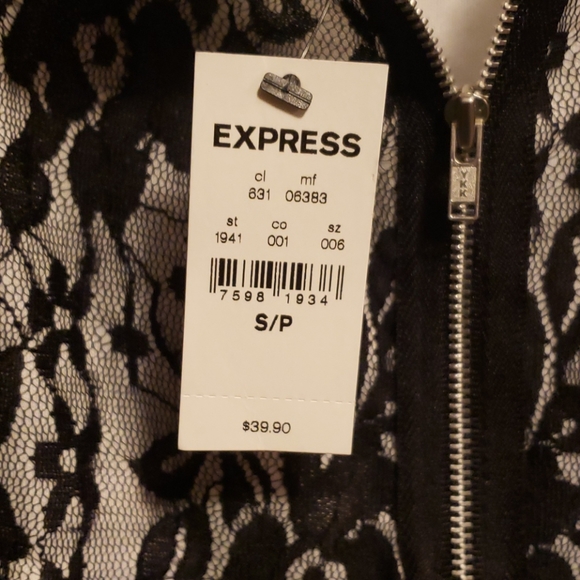 NWT Express lace corset top - Picture 5 of 5